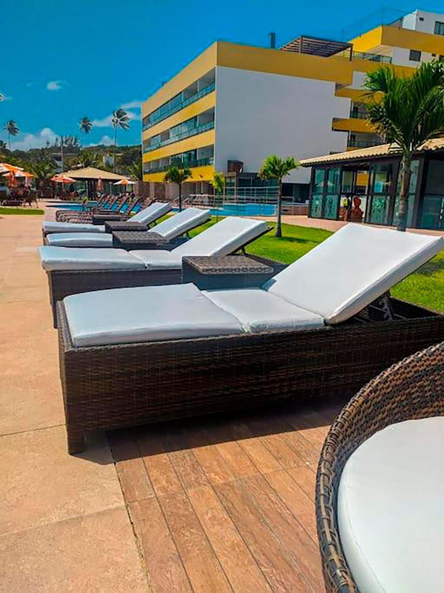 Flat Frente Mar - Praia De Tabatinga Conde  Dış mekan fotoğraf